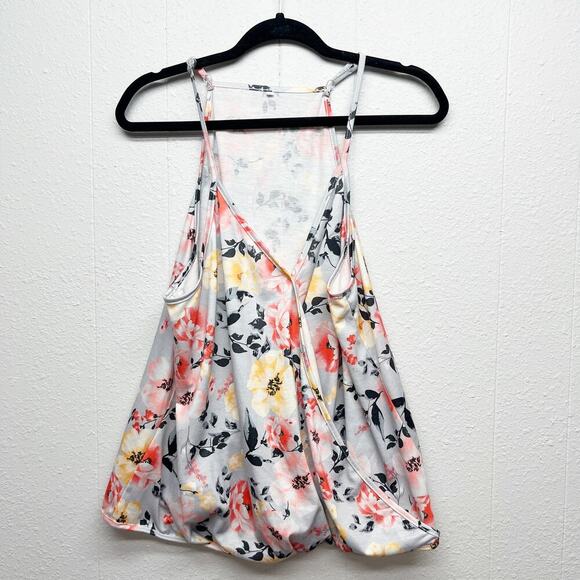 Unbranded Tops - Womens Babydoll Top XL Floral Beach Gardencore Cottagecore Festival Colorful